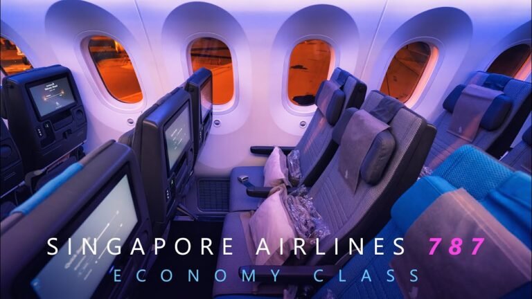 Singapore Airlines 787 Economy Class | Singapore to Tokyo